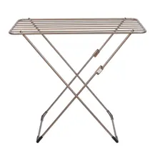 Varal De Chão Sem Abas Pintura Eletrostática Champagne Premium