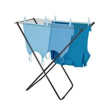 Varal de Chão Slim Preto 6215 MOR Varal de Chão Slim Preto 6215 MOR