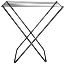 Varal de Chão Slim Preto Mor