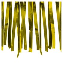 Varal de Fitas Metalizadas Dourado - 10 Metros