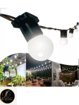 Varal De Lâmpada Festão 10 Metros Com Lâmpada e Plug Varal De Lâmpada Festão 10 Metros Com Lâmpada e Plug