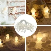 Varal De Led Esqueleto Decoração Halloween