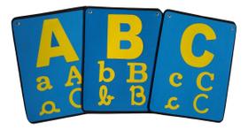 Varal De Letras/ Alfabeto Em Eva 26 Pçs- Alfabetização - Lig Lig Material Pedagógico