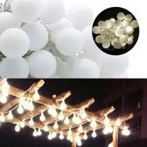 Varal De Luzes Cordão Iluminação 20 Lâmpadas Branco Frio Decoração eventos baladas Festa - 605 Varal De Luzes Cordão Iluminação 20 Lâmpadas Branco Frio Decoração eventos baladas Festa - 605
