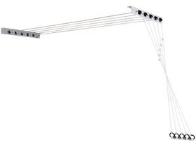 Varal de Parede 5 Cordas Independentes Teto Polimax 3,5m Aço Varal de Parede 5 Cordas Independentes Teto Polimax 3,5m Aço