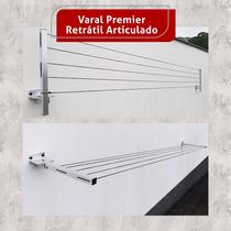VARAL DE PAREDE ARTICULADO ALUMINIO 60kg PREMIER BITENFER VARAIS