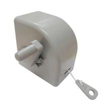 Varal de Parede Automático Recolhível Branco 30mt Oiram