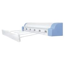 Varal De Parede Automático Rotoflex Branco 81020 Secalux Varal De Parede Automático Rotoflex Branco 81020 Secalux