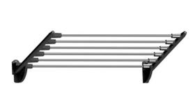 Varal de Parede Prático 100cm Mahil em Alumínio