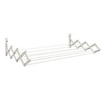 Varal de Parede Retrátil Sanfonado 80cm Real Escadas Varal de Parede Retrátil Sanfonado 80cm Real Escadas