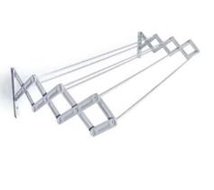 Varal de Parede Sanfonado Aço 1 Metro Branco Mor Tarugão Varal de Parede Sanfonado Aço 1 Metro Branco Mor Tarugão