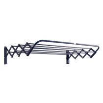 Varal De Parede Sanfonado Pintura Eletrostática Azul Imperial