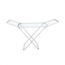 Varal De Pé Chão Aço Reforçado Com Abas Retrátil Roupa Mor Varal De Pé Chão Aço Reforçado Com Abas Retrátil Roupa Mor