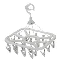 Varal De Pendurar Quadrado Com 24 Prendedores 32Cm Varal De Pendurar Quadrado Com 24 Prendedores 32Cm