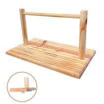 Varal de Petiscos Tábua Petisqueira Feita com Madeira