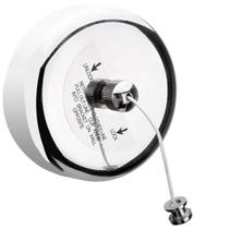 Varal de Roupa Cabideiro De Parede Retrátil Recolhível Lavanderia Banheiro 3 Mt Aço Inox Organizador Resistente