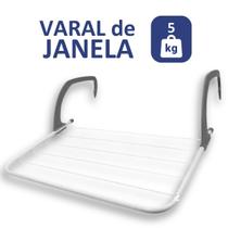 Varal de Roupa de Parede Portatil de Ferro Dobrável para Apartamento Pendurar Porta Muro Janela