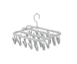 Varal De Roupa Intima Dobrável Portátil 26 Prendedores Varal De Roupa Intima Dobrável Portátil 26 Prendedores