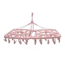 Varal de Roupas Dobrável 48 Pregadores - KitPlas - KIt Plas