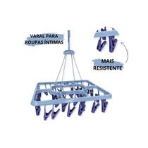 Varal de Roupas Íntimas 36 Prendedores Meias Calcinhas