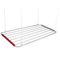 Varal de teto aluminio 1,40x0,56m botafogo