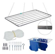 Varal De Teto Em Alumínio Apartamento 56 X 90cm- Mor 12kg