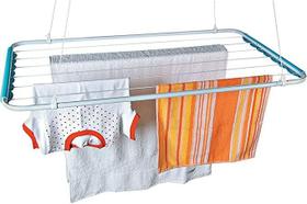 Varal de teto monaco aço branco 1,20 x 0,56 * - secalux