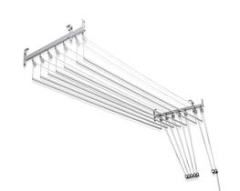 Varal de Teto Para Apartamento 100cm 7 Varetas Individuais Varal de Teto Para Apartamento 100cm 7 Varetas Individuais