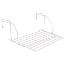 Varal Dobrável Portátil Apartamento Porta Janela Seca Roupas Flick Branco