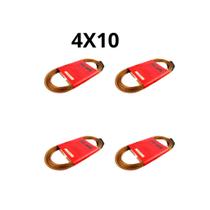 Varal Fio De Aço Encapado forte Resistente Plastificado 4X10 Metros + Presilhas