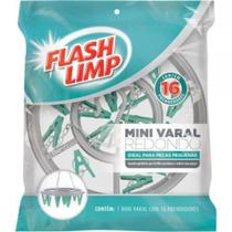 Varal Flashlimp Mini ''Redondo''Com 16 Prendedores Lav6810 Varal Flashlimp Mini ''Redondo''Com 16 Prendedores Lav6810