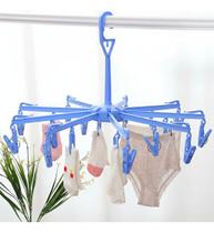 Varal Guarda Chuva 16 Prendedores Giratório Roupas Intimas