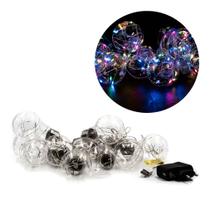 Varal Lâmpada Fio de Fada Colorida - 10 Lâmpadas - 100 LEDs Varal Lâmpada Fio de Fada Colorida - 10 Lâmpadas - 100 LEDs