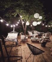 Varal Lâmpadas Bola Ping Pong Led Branco Frio 4m 20 Lâmpadas Decoração 110v Led Fixa Não Pisca