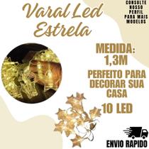 Varal Led Estrela Decoraçao Festa Eventos Comemoraçao - Crgfestas