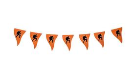 Varal Legendário Bandeira Montanhista EVA (Cores: Laranja e Preto) - Decoração Temática Varal Legendário Bandeira Montanhista EVA (Cores: Laranja e Preto) - Decoração Temática