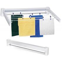 Varal Mágico Parede Retrátil Dobrável 5 Varetas 70cm Alumínio Resistente Varal Mágico Parede Retrátil Dobrável 5 Varetas 70cm Alumínio Resistente