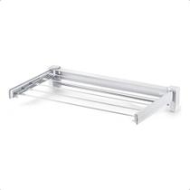 Varal magico retratil dobravel de parede 70cm 5 varetas - GH109