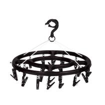 Varal Mini Oval 24 Prendedores Preto Varal Mini Oval 24 Prendedores Preto