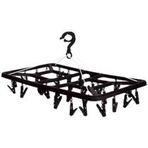 Varal Mini Retang. 32 Prendedores PT Varal Mini Retang. 32 Prendedores PT