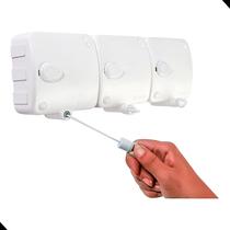 Varal Modular Recolhimento Automático Com 3 Módulos 6m Maxeb Varal Modular Recolhimento Automático Com 3 Módulos 6m Maxeb