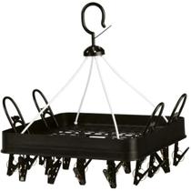 Varal Multiuso 24 Prendedores Quadrado Preto - 006131 Mor Varal Multiuso 24 Prendedores Quadrado Preto - 006131 Mor