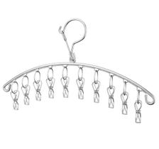 Varal Multiuso de Aço Inox com 10 Pregadores Resistente, Antiferrugem e Ideal para Peças Delicadas Varal Multiuso de Aço Inox com 10 Pregadores Resistente, Antiferrugem e Ideal para Peças Delicadas