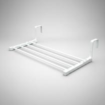 Varal para box de encaixe Aluminio branco 60cm