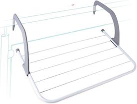 Varal Portátil Dobrável Prático Porta Janela Apartamento Seca Roupa 55x34x13Cm Varal Portátil Dobrável Prático Porta Janela Apartamento Seca Roupa 55x34x13Cm