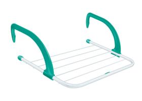 Varal Portátil Multiuso Para Janela Dobrável Porta Prático