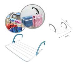 Varal Portátil Para Pendurar Qualquer Lugar Interno Esterno