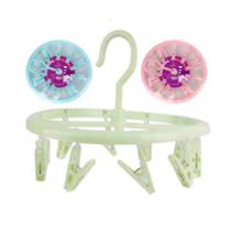 Varal Portátil Plástico 8 Grampos 23cm - VARS-15 Varal Portátil Plástico 8 Grampos 23cm - VARS-15