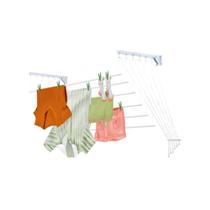 Varal Prático para Teto ou Parede em Aço 1,20m - Secalux