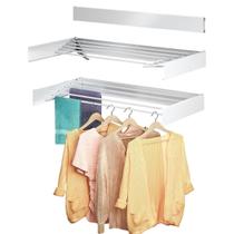 Varal Retratil 60cm 4 Varetas Pratico Apartamento Lugares Pequenos Desing Sofisticad